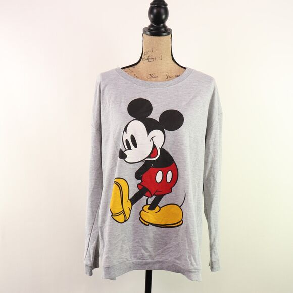 Disney Mickey Mouse Long Sleeve Tee XL - Picture 1 of 5